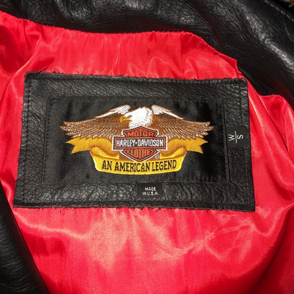 Harley Davidson leather jacket new - Picture 3 of 3